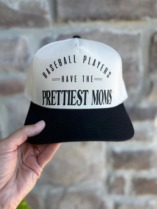 Baseball players have the prettiest moms two toned ball cap